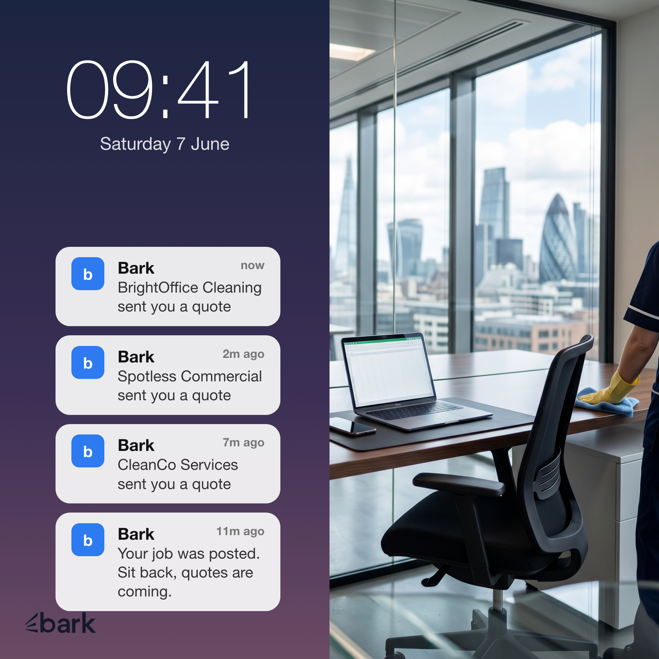Bark.com Facebook ad