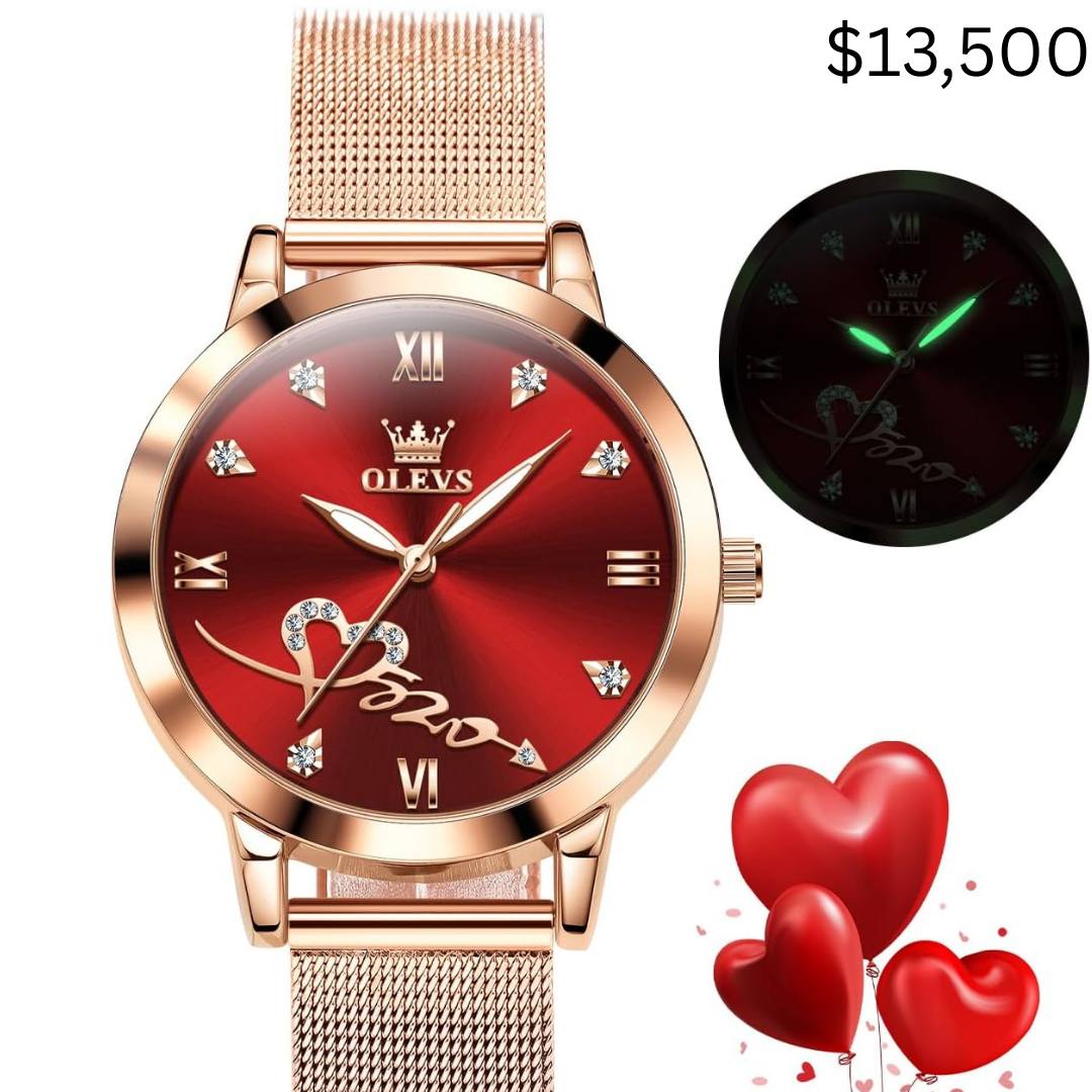 Shine & Style Accessories Facebook ad: She doesn’t chase time, time follows her