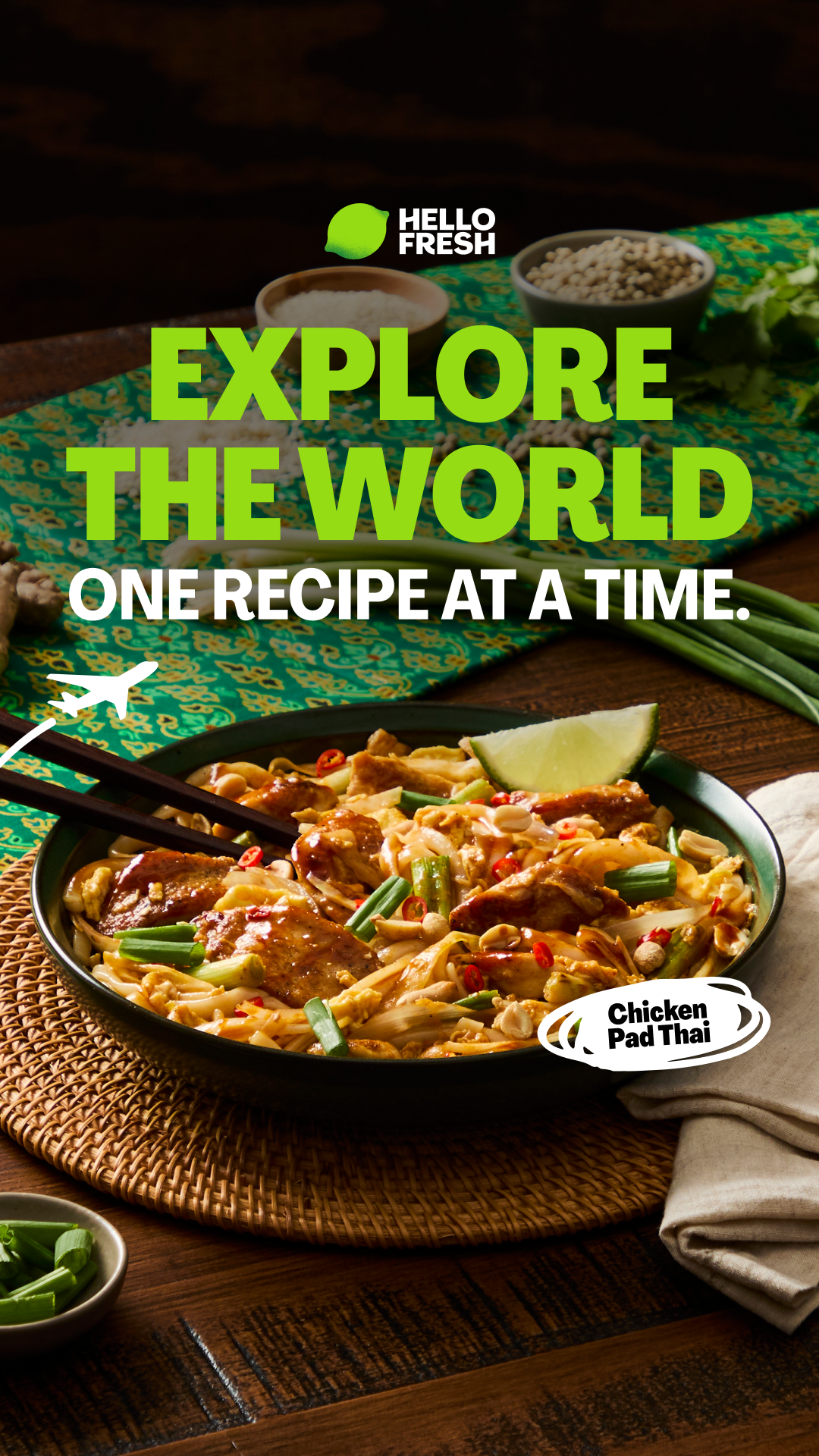 HelloFresh Facebook ad