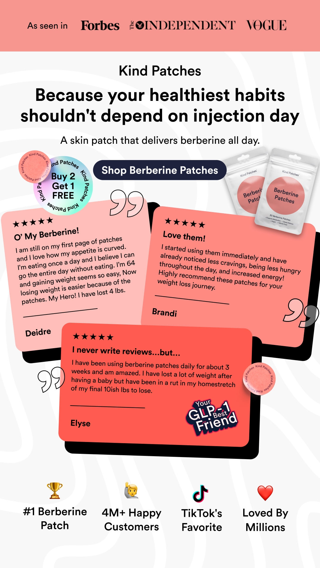 Kind Patches Facebook ad