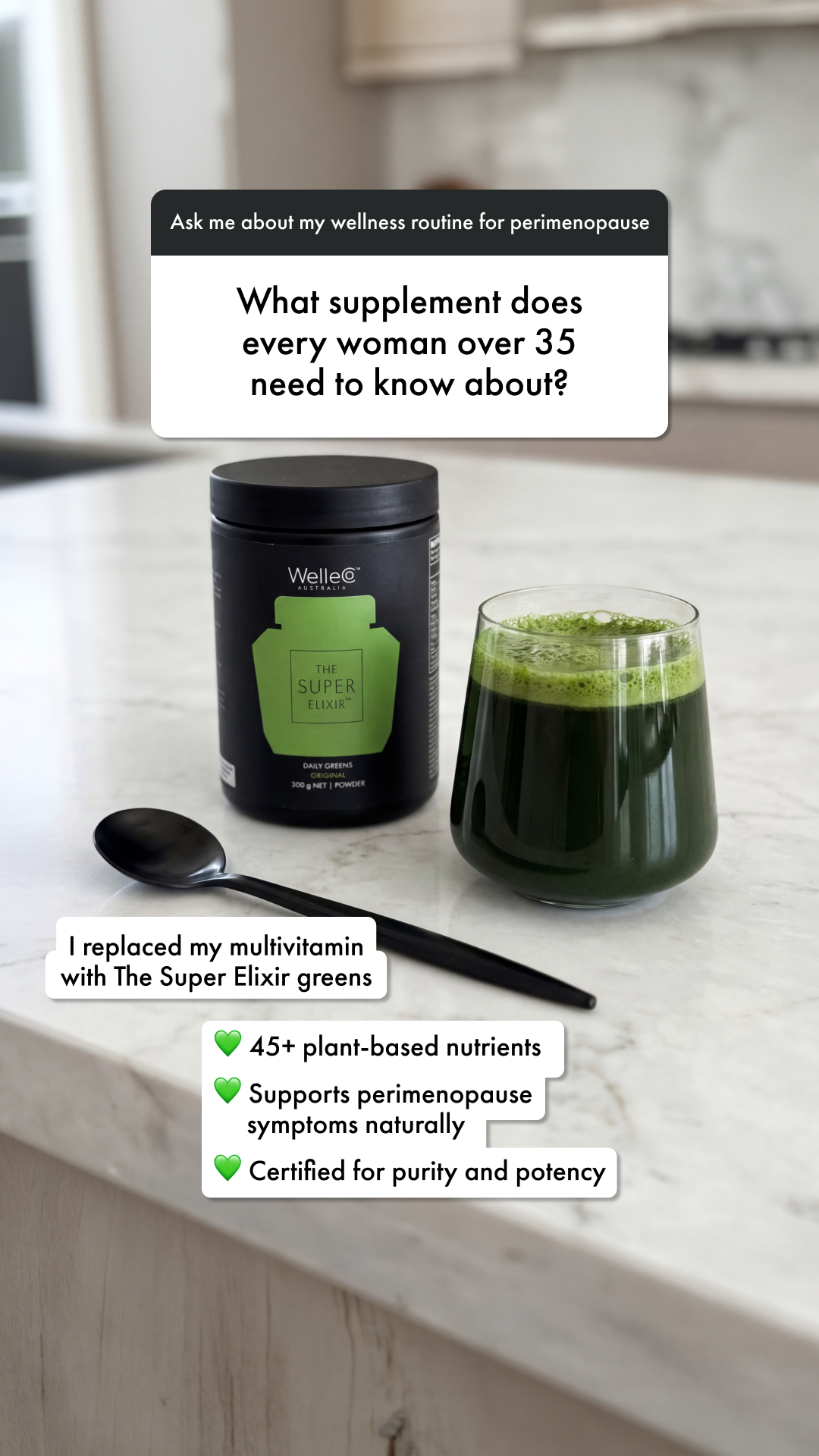 WelleCo Facebook ad