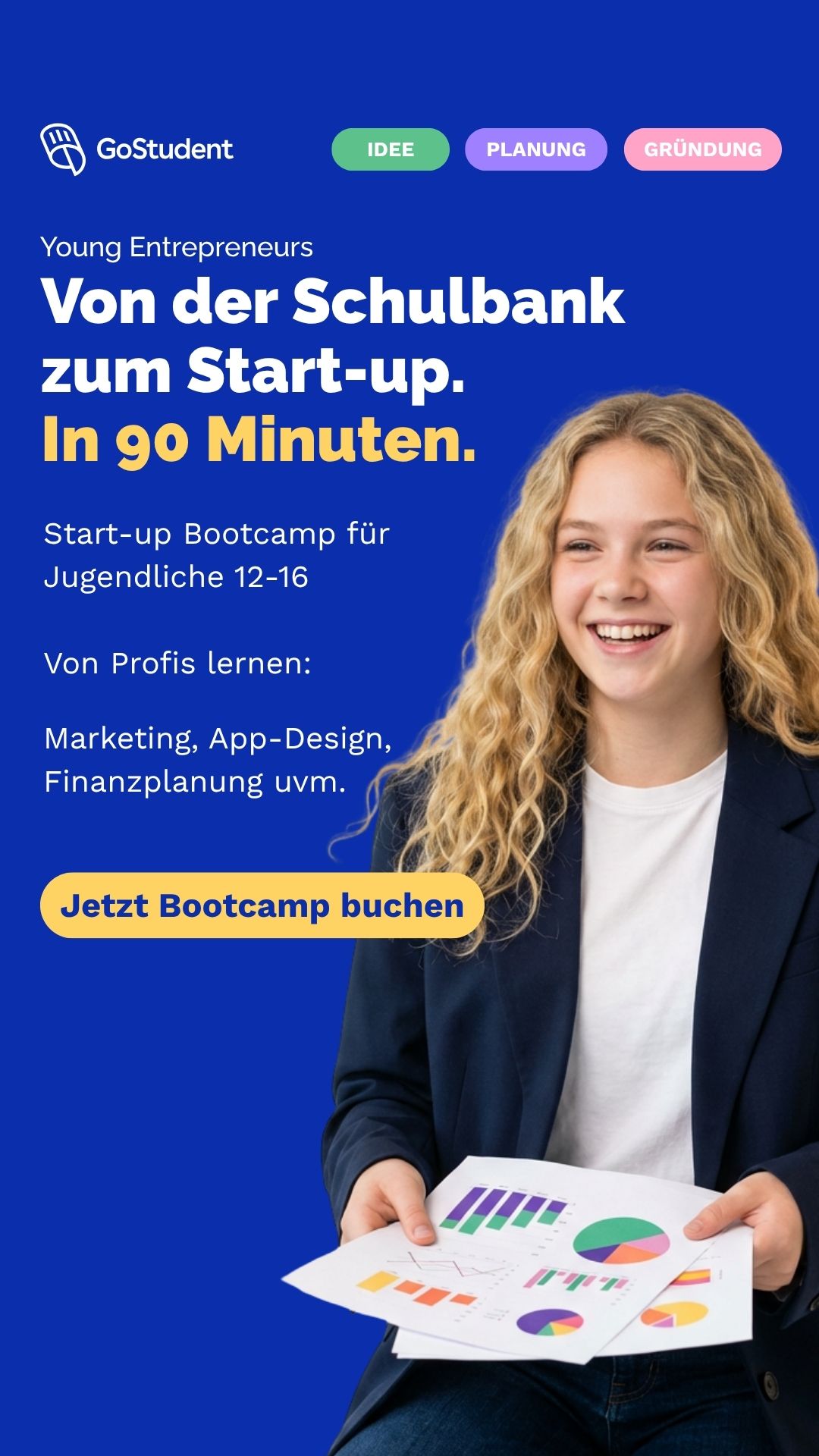 GoStudent Facebook ad from Apr 24, 2026