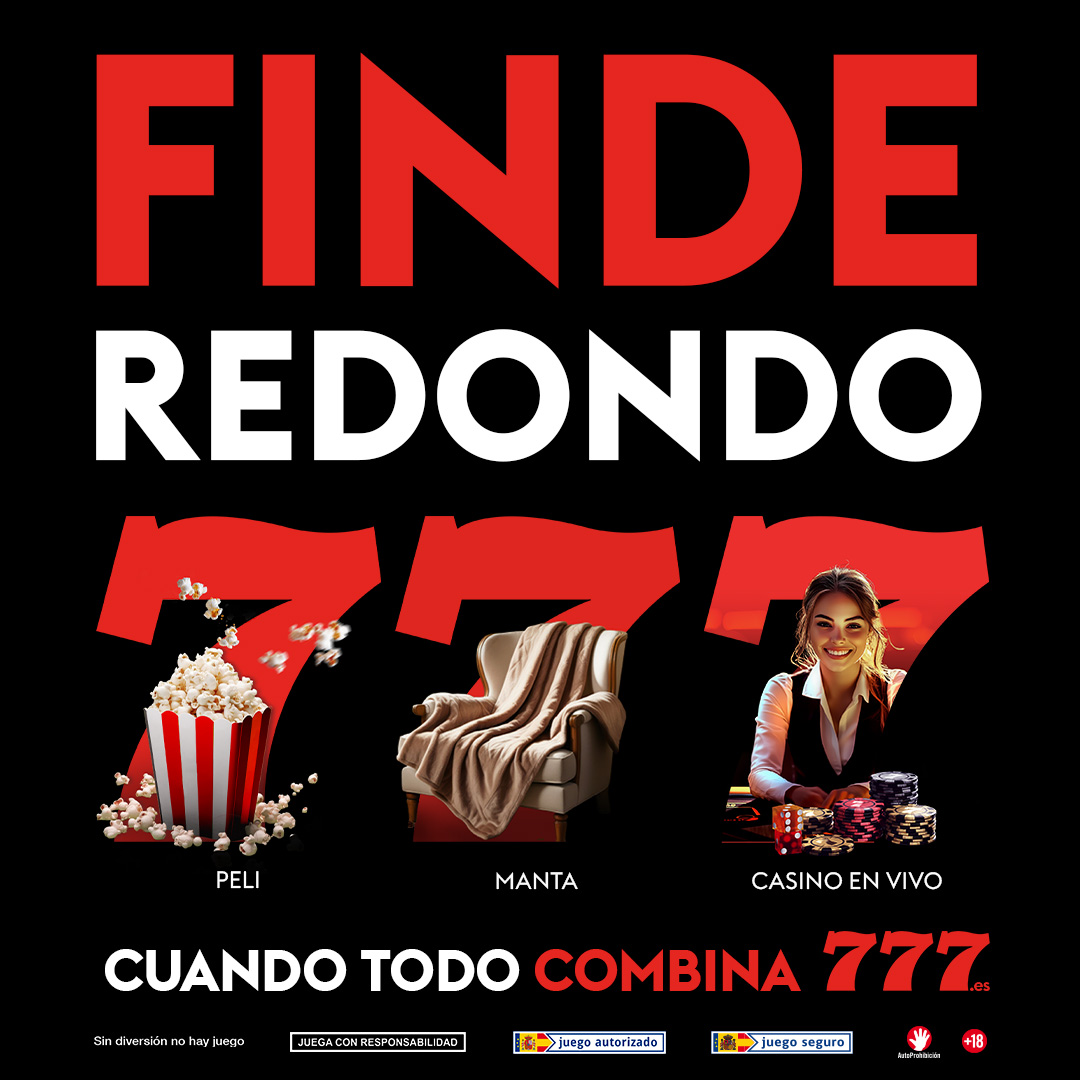 777.es Facebook ad: Tu casino online de confianza