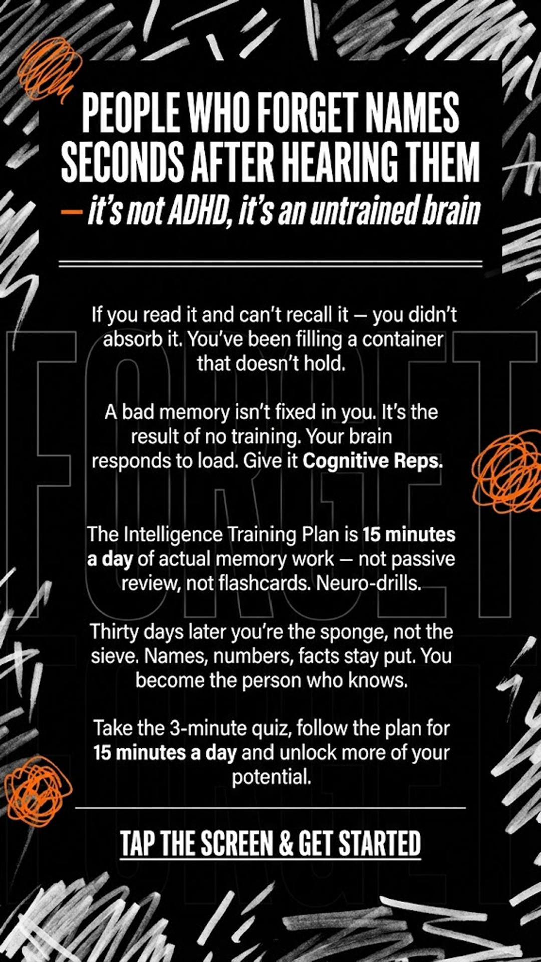 Rewire your ADHD brain Facebook ad