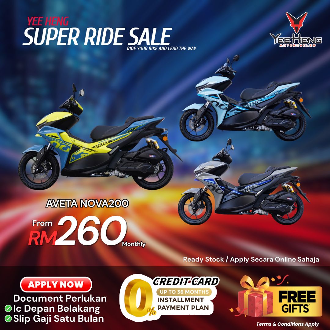 Yee Heng Motor - Seri Kembangan Facebook ad: SYM HUSKY 200, BANDAR DIKUASAI, DESTINASI DITEROKAI.
