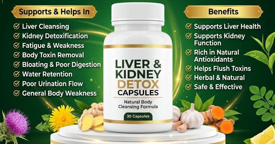 Organic cures Facebook ad: Liver and kidney cleanser