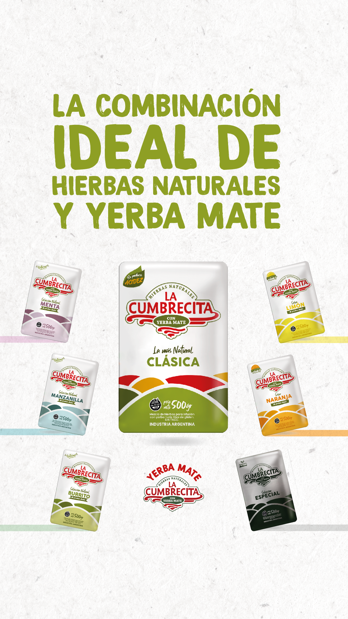 Yerba Mate La Cumbrecita Facebook ad from Oct 8, 2025