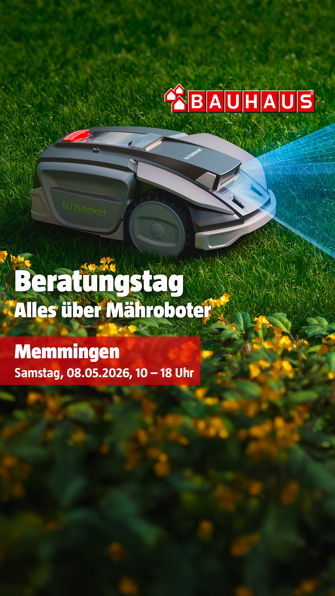 BAUHAUS Deutschland Facebook ad from May 1, 2026