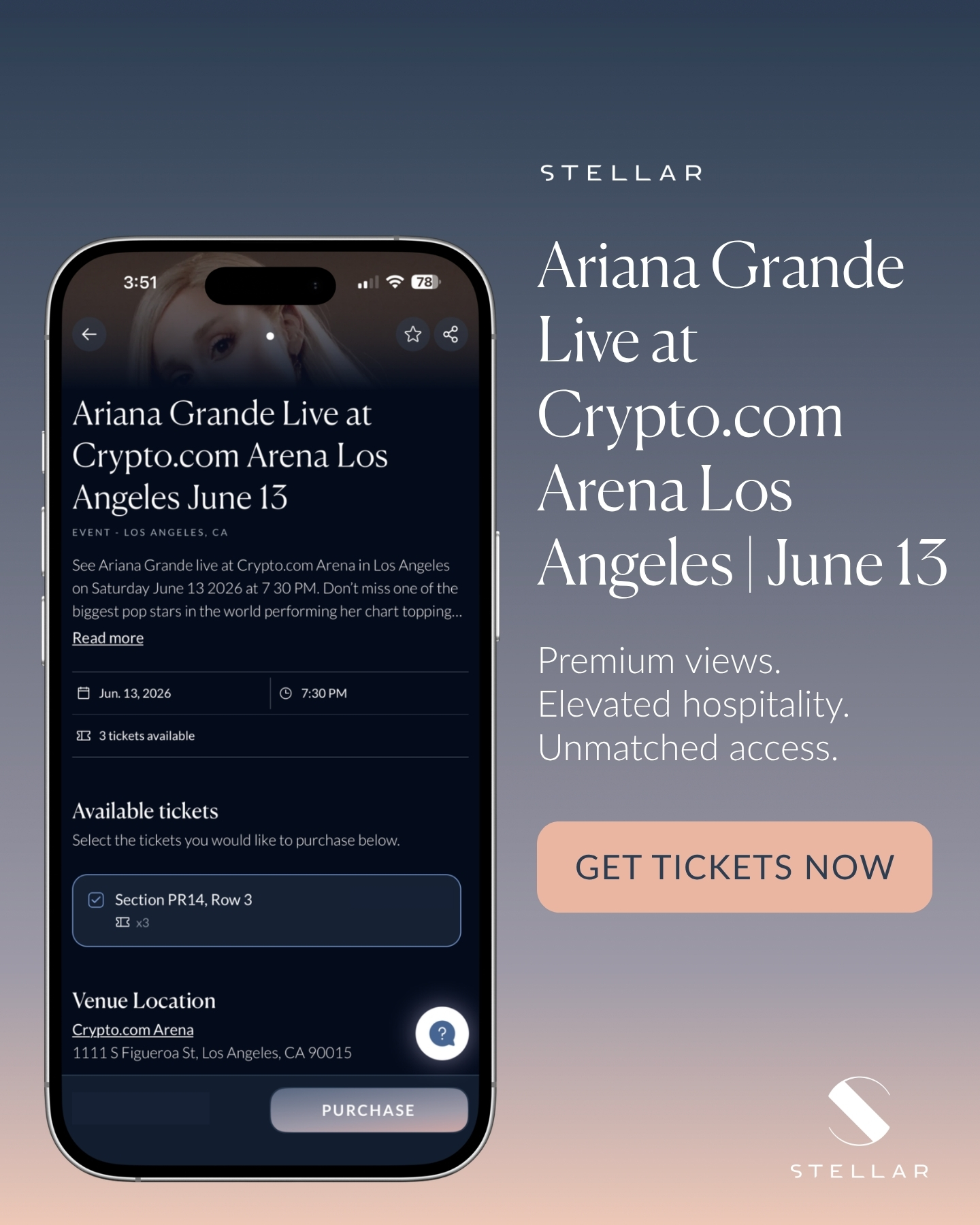 Stellar - Lifestyle Marketplace Facebook ad: Download Stellar Today