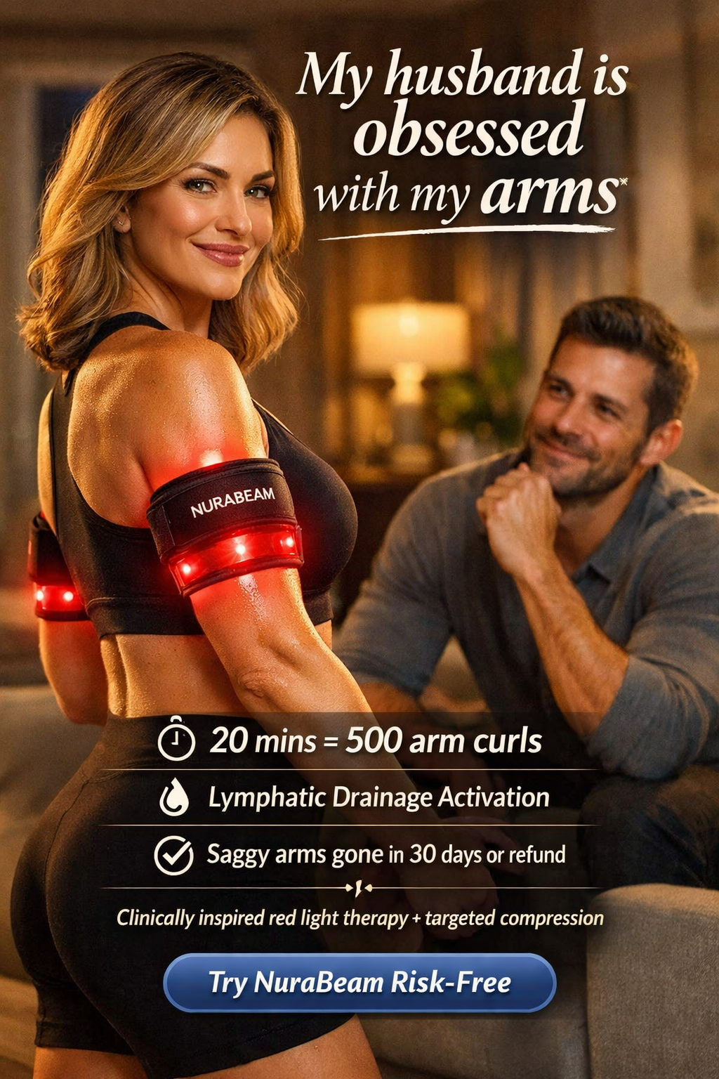 Nura Beam inc. Facebook ad