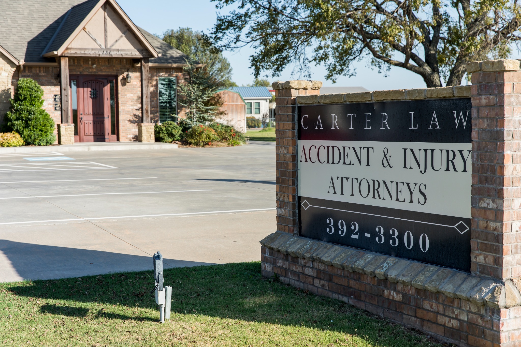 Carter Law Facebook ad: INJURED? YOU MAY BE ENTITLED TO COMPENSATION!