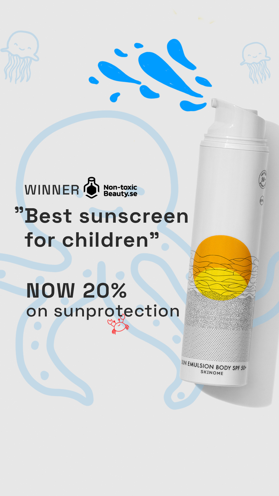 Skinome Facebook ad