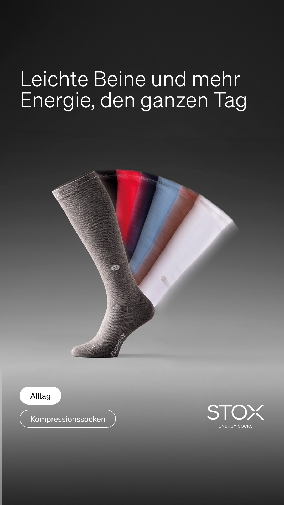 STOX Energy Socks Facebook ad