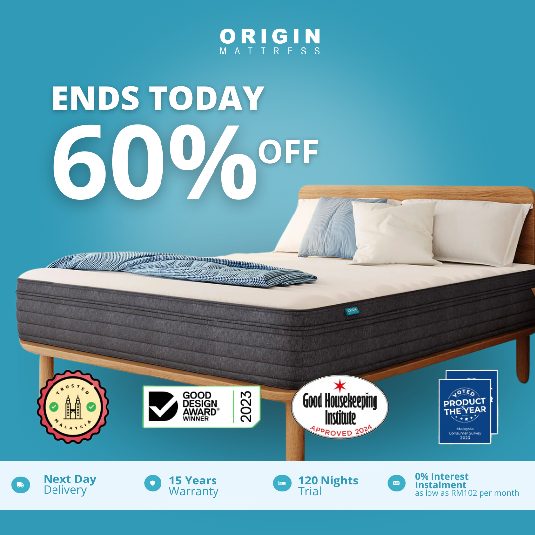 Origin Mattress Malaysia Facebook ad