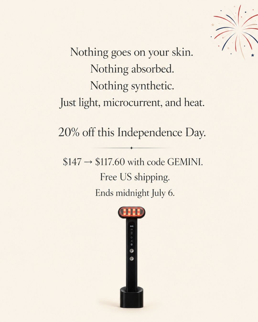 Therasage Facebook ad