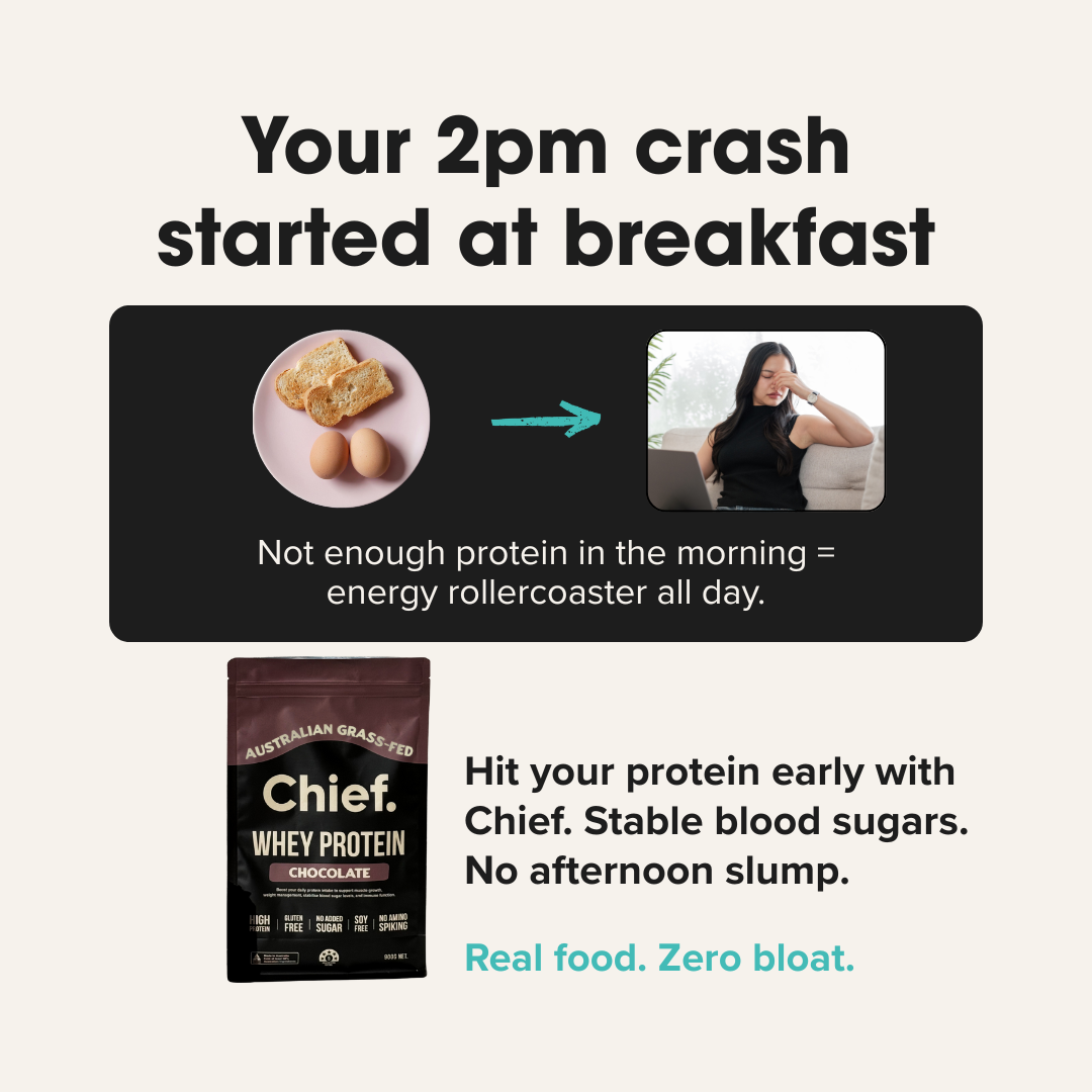 Chief Nutrition Facebook ad
