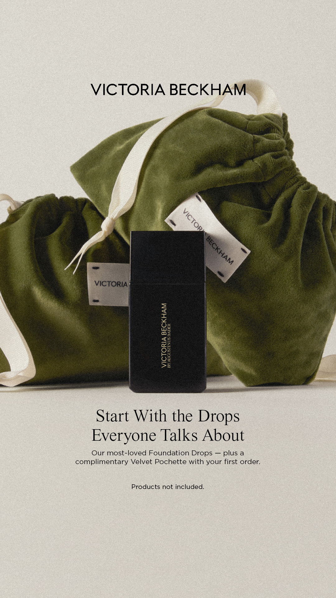 Victoria Beckham Beauty Facebook ad: A proper introduction