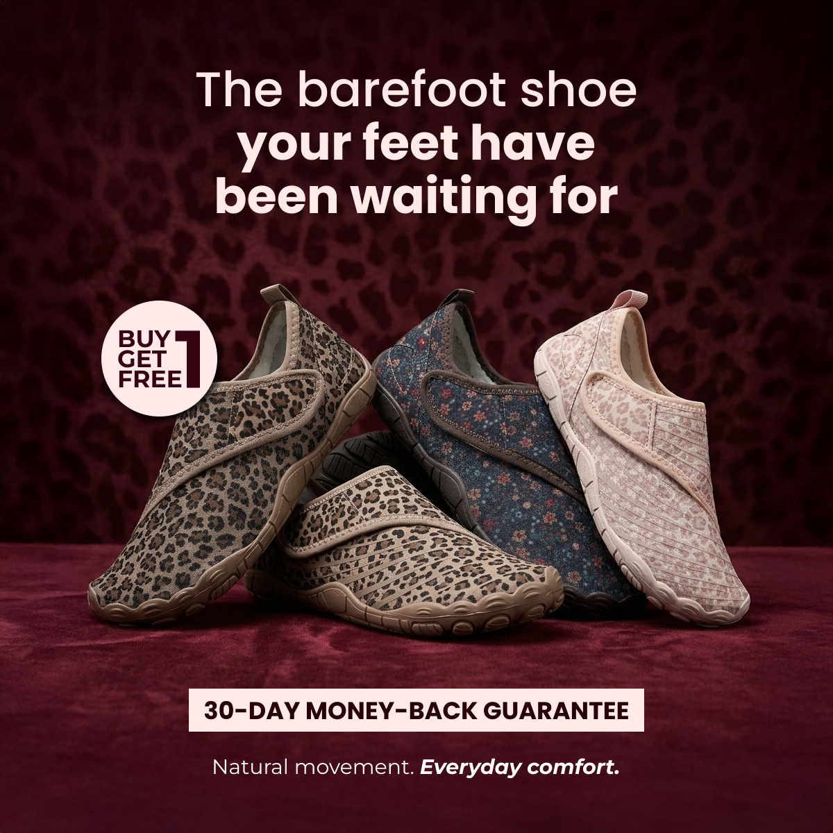 Voyabarefoot Facebook ad