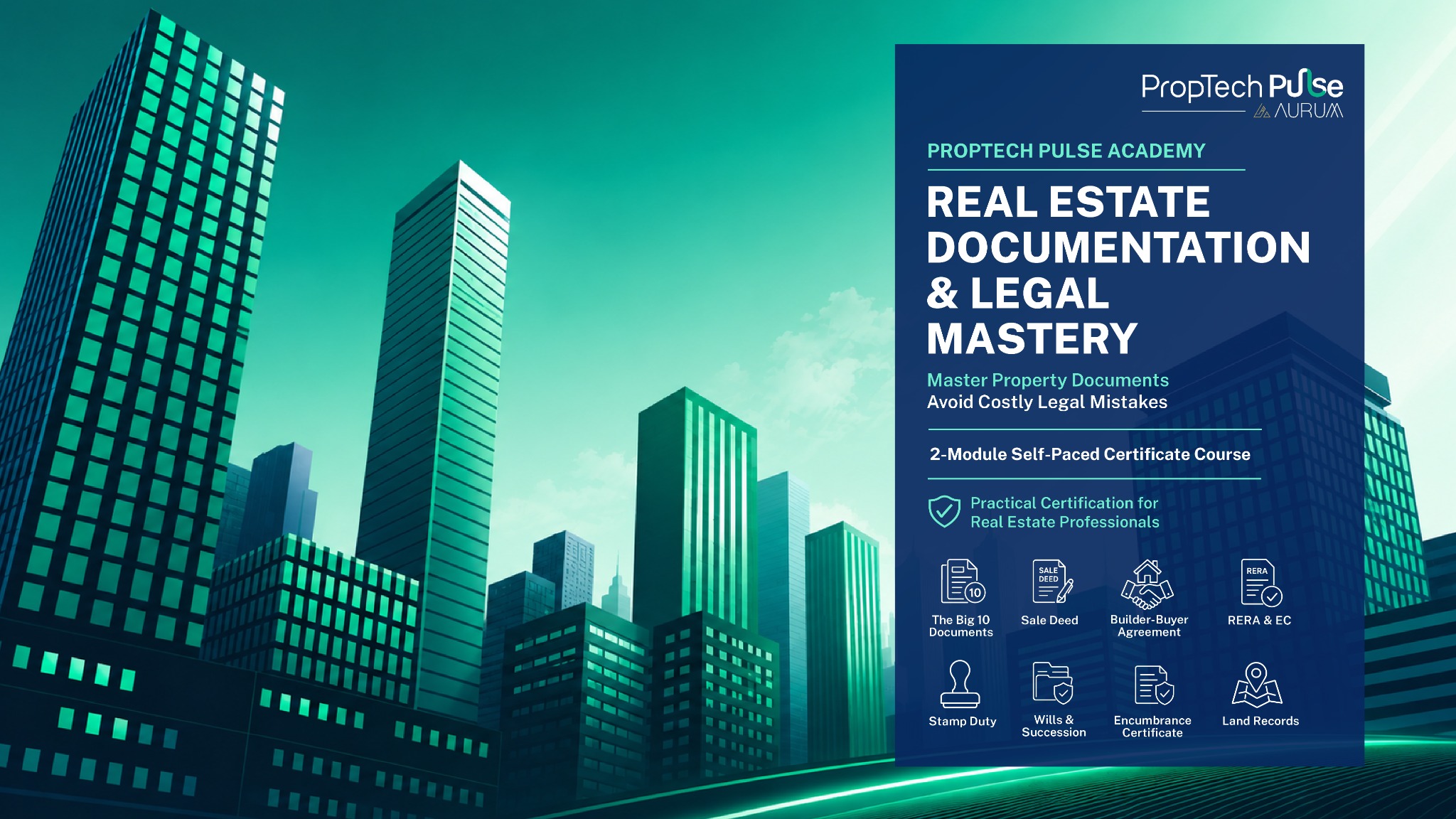 Aurum PropTech Limited Facebook ad: Real Estate Documentation & Legal Mastery