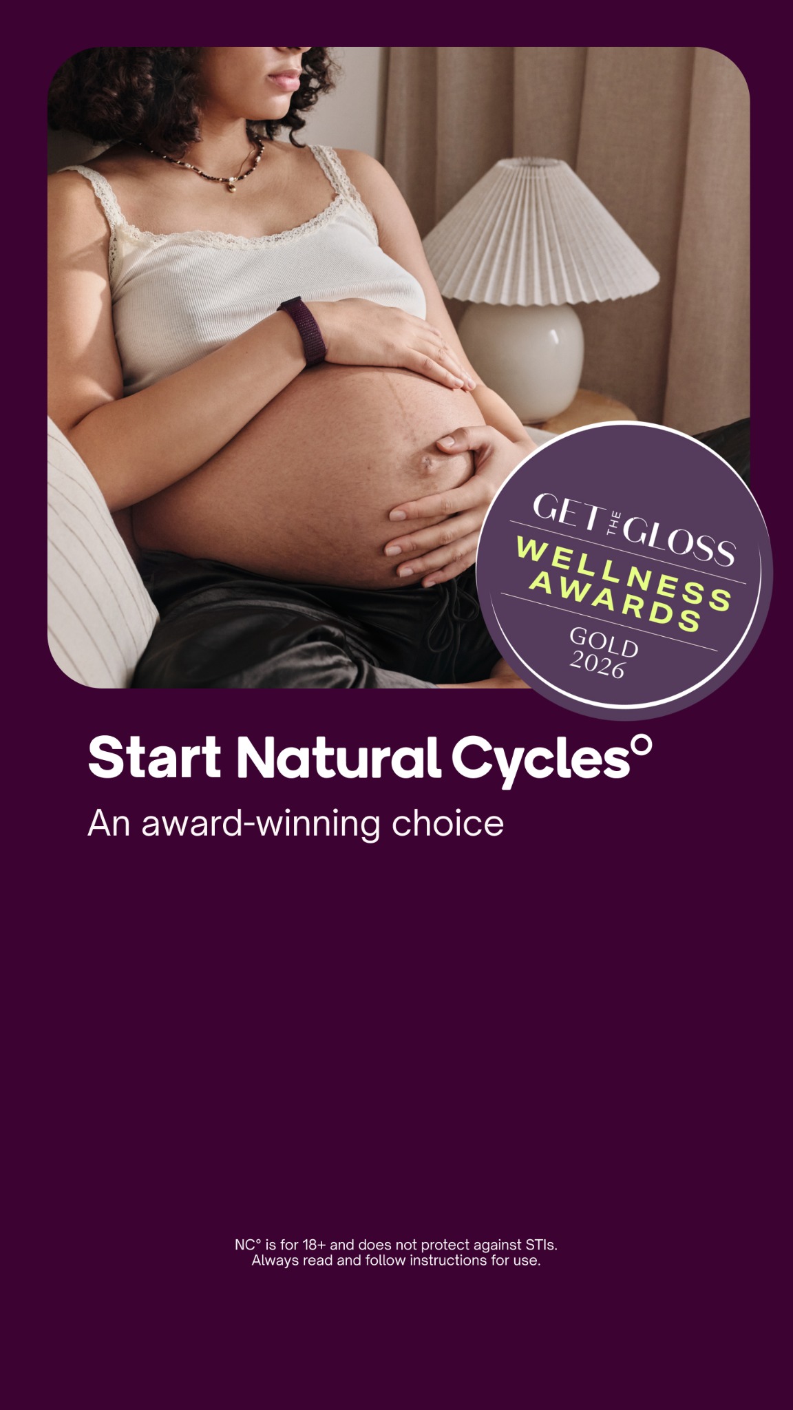 Natural Cycles Facebook ad