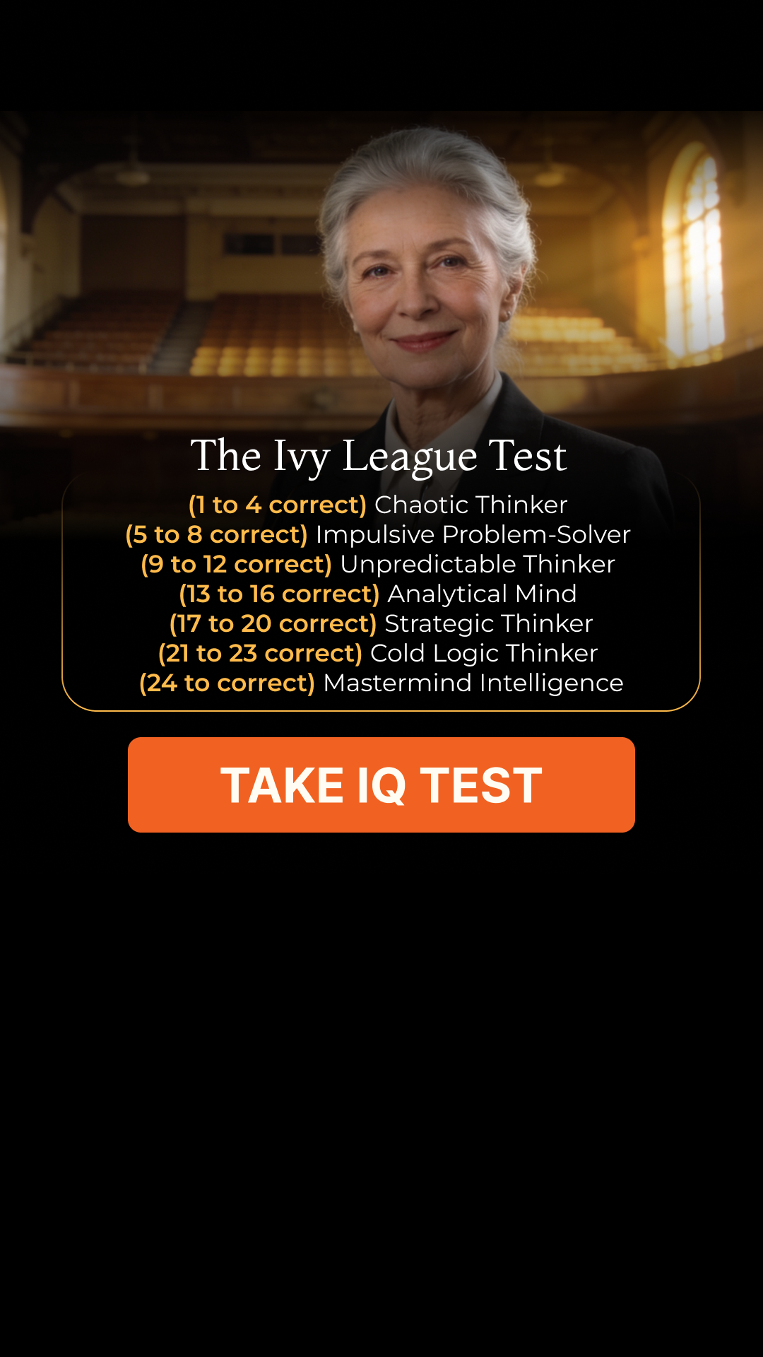 My IQ Facebook ad