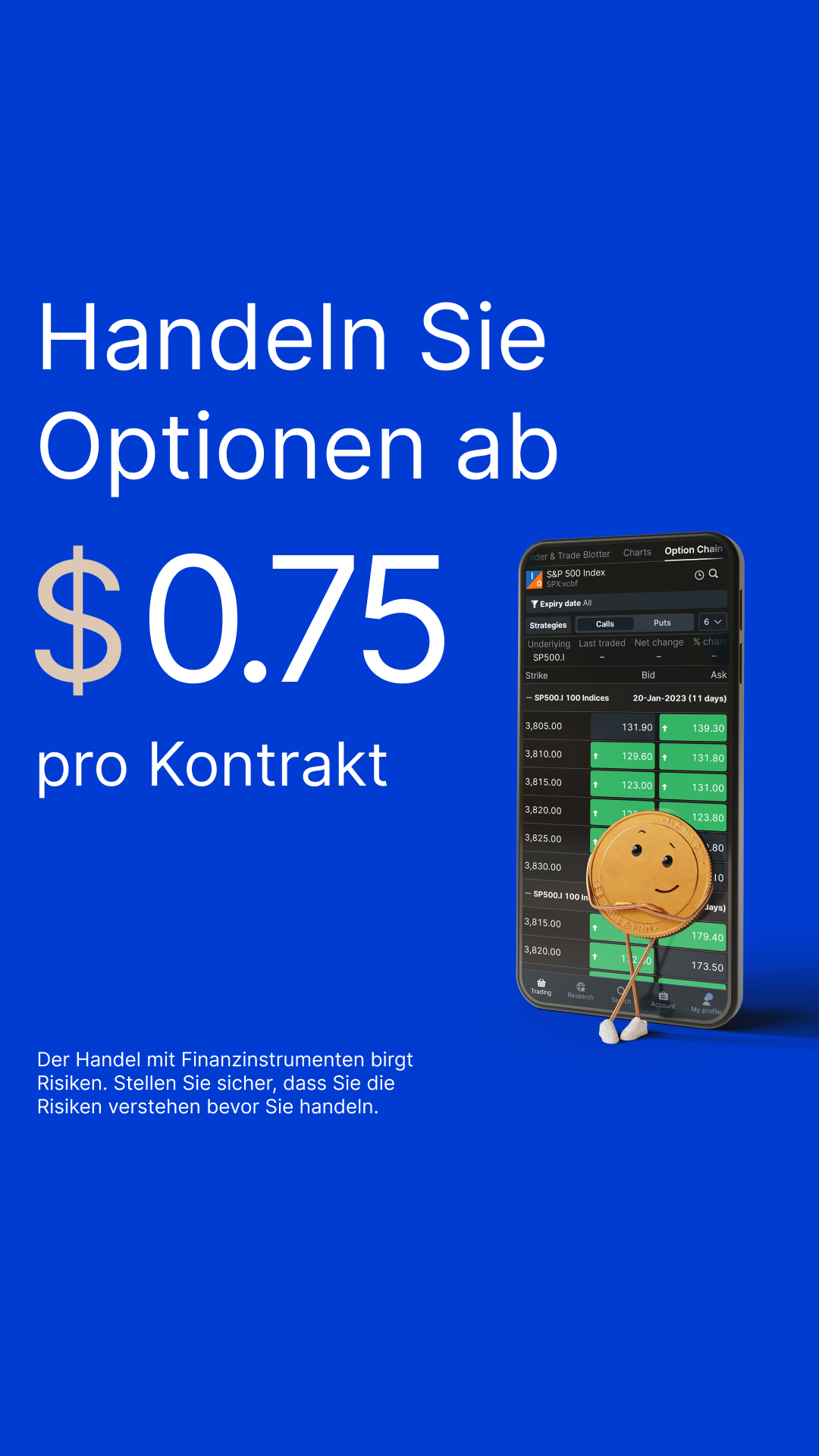 Saxo Bank Facebook ad