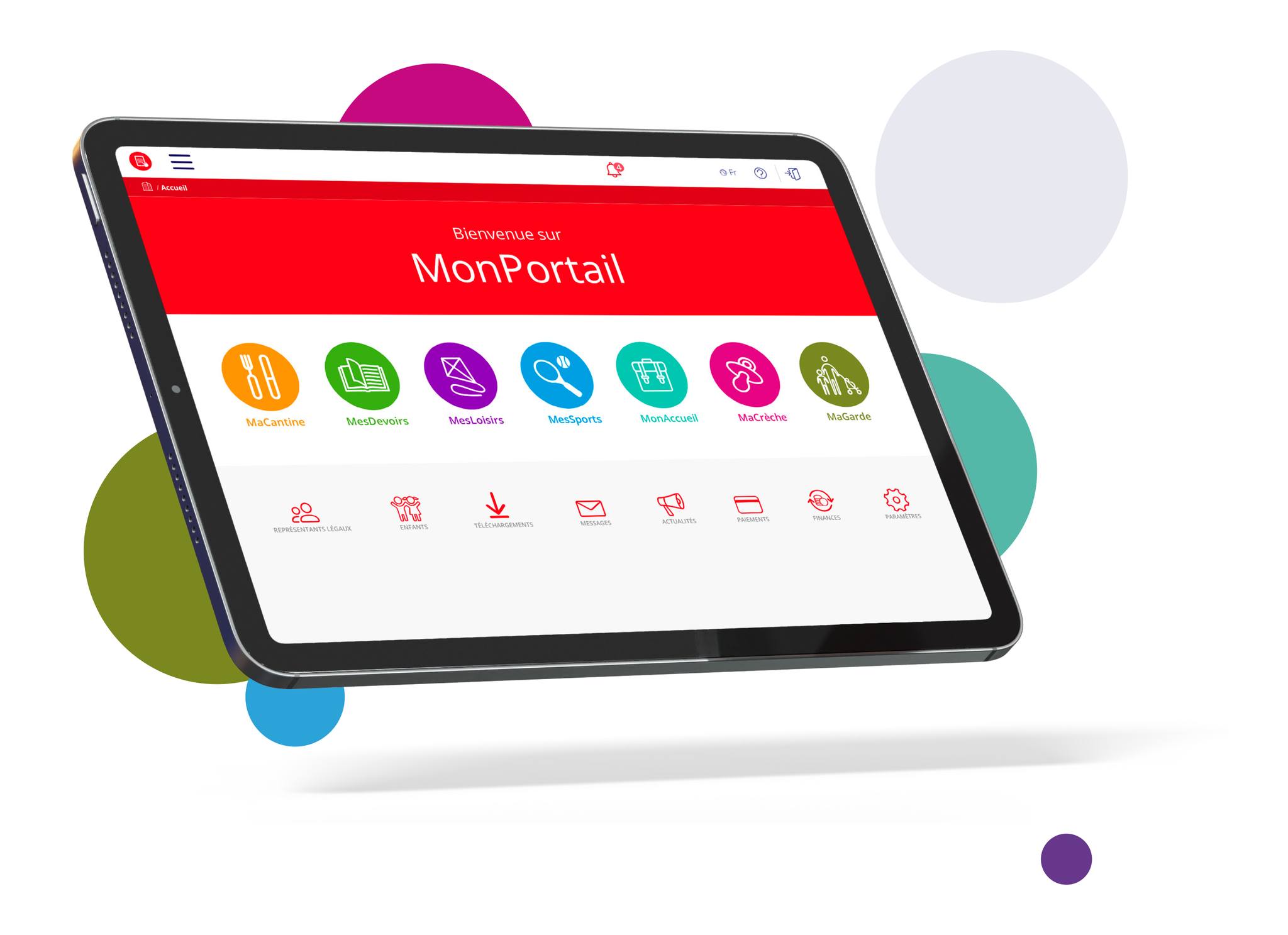 MonPortail Facebook ad: Evénement - Optimisez la gestion de vos crèches…