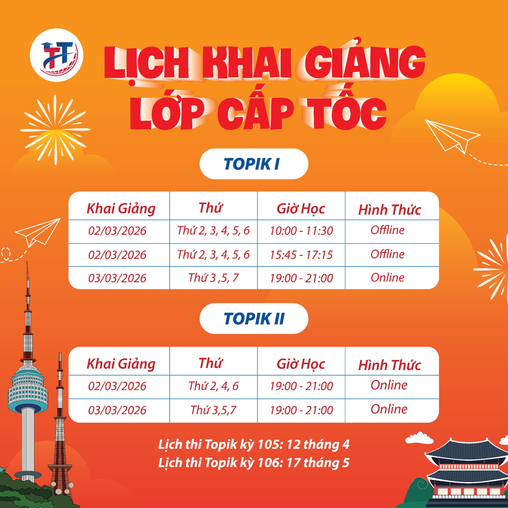 Tiếng Hàn Thầy Tư Facebook ad