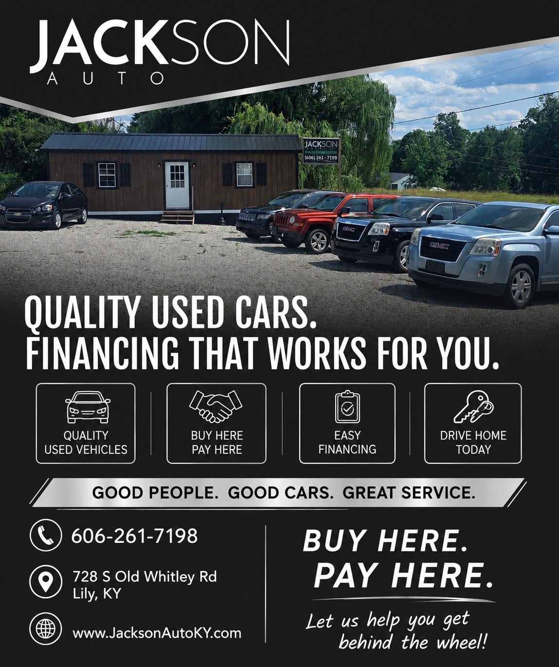 Jackson Auto Facebook ad from Jul 6, 2026