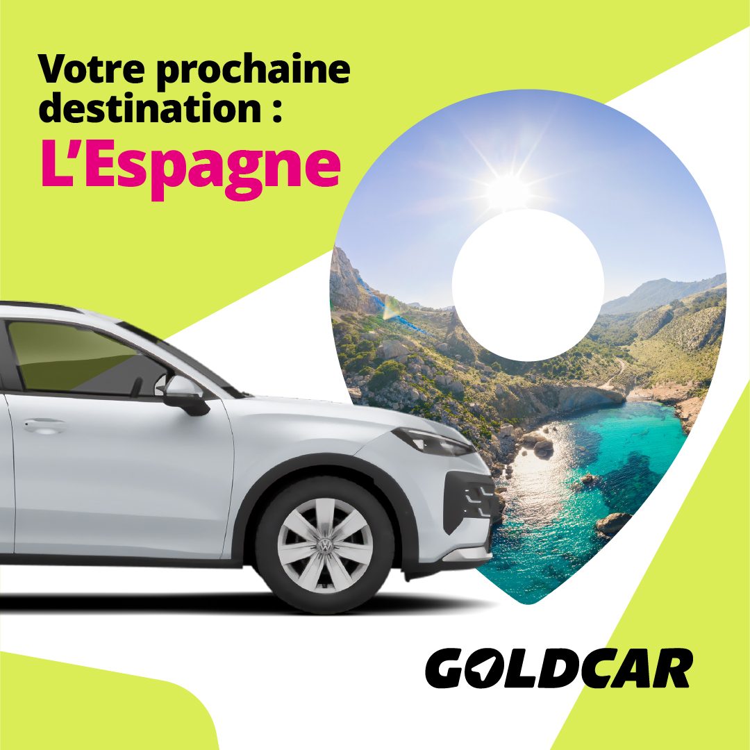 Goldcar Facebook ad: La seule chose qui vous manque, c'est la voiture.