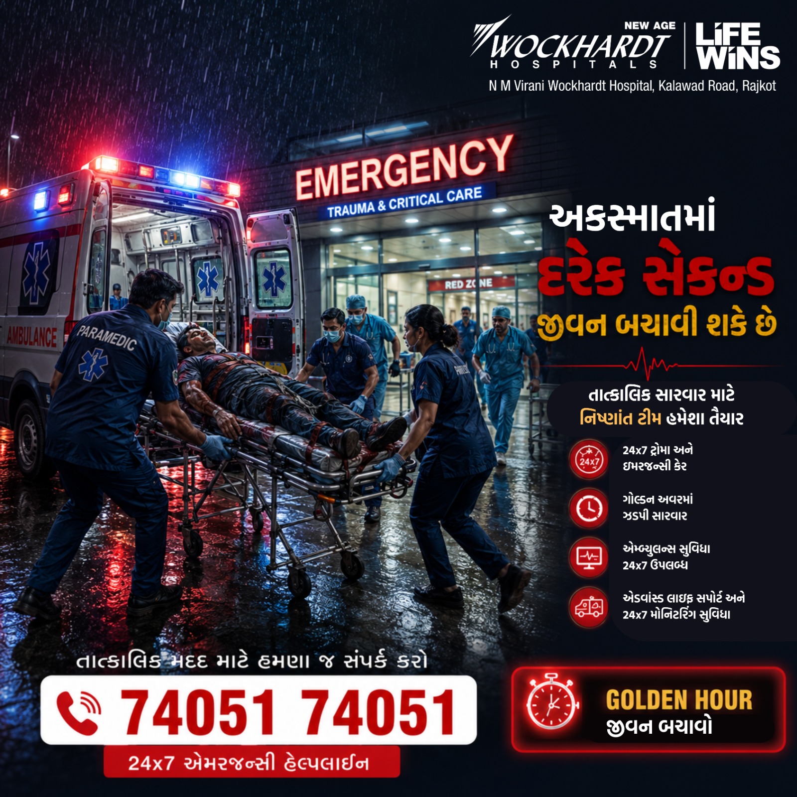 Wockhardt Hospitals - Rajkot Facebook ad