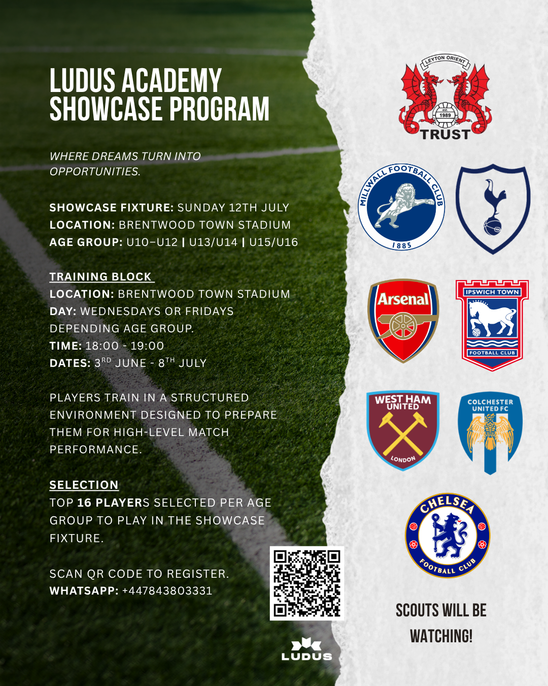 Ludus academy Facebook ad from May 5, 2026