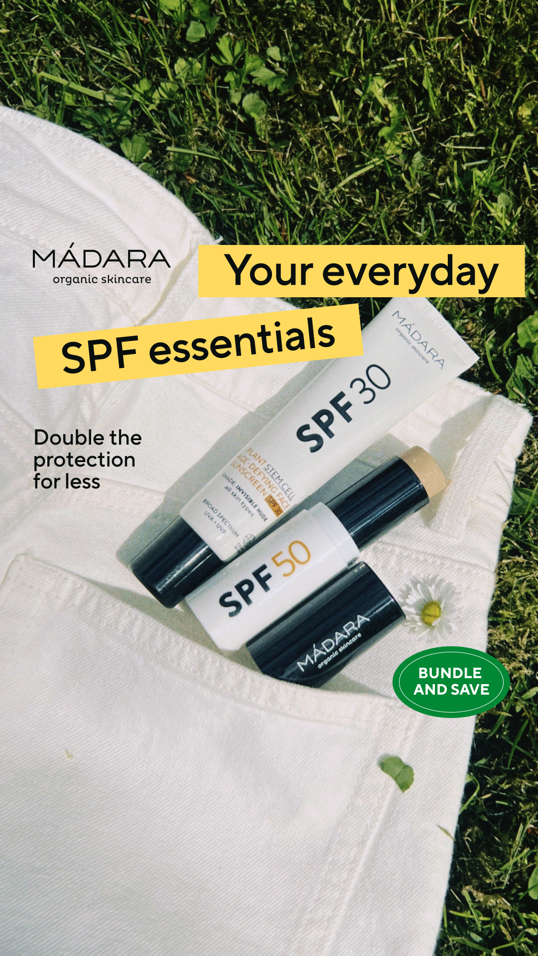 Mádara Organic Skincare Facebook ad