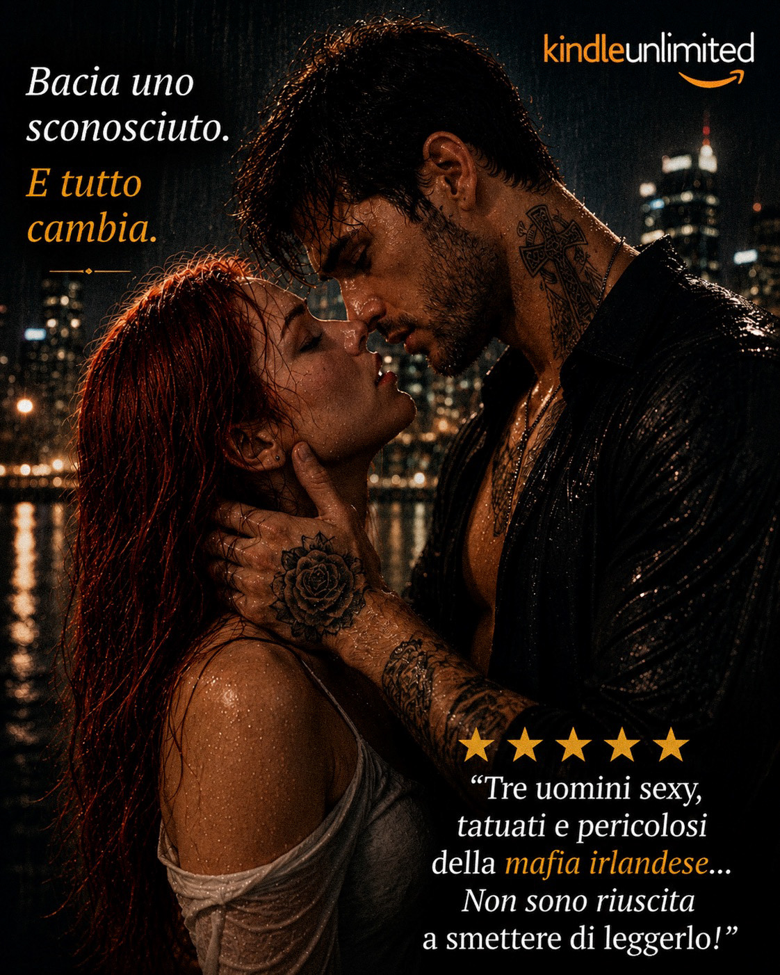 Penelope Black Author Facebook ad: Serie Dark Romance sulla mafia irlandese GRATIS con Kindle…