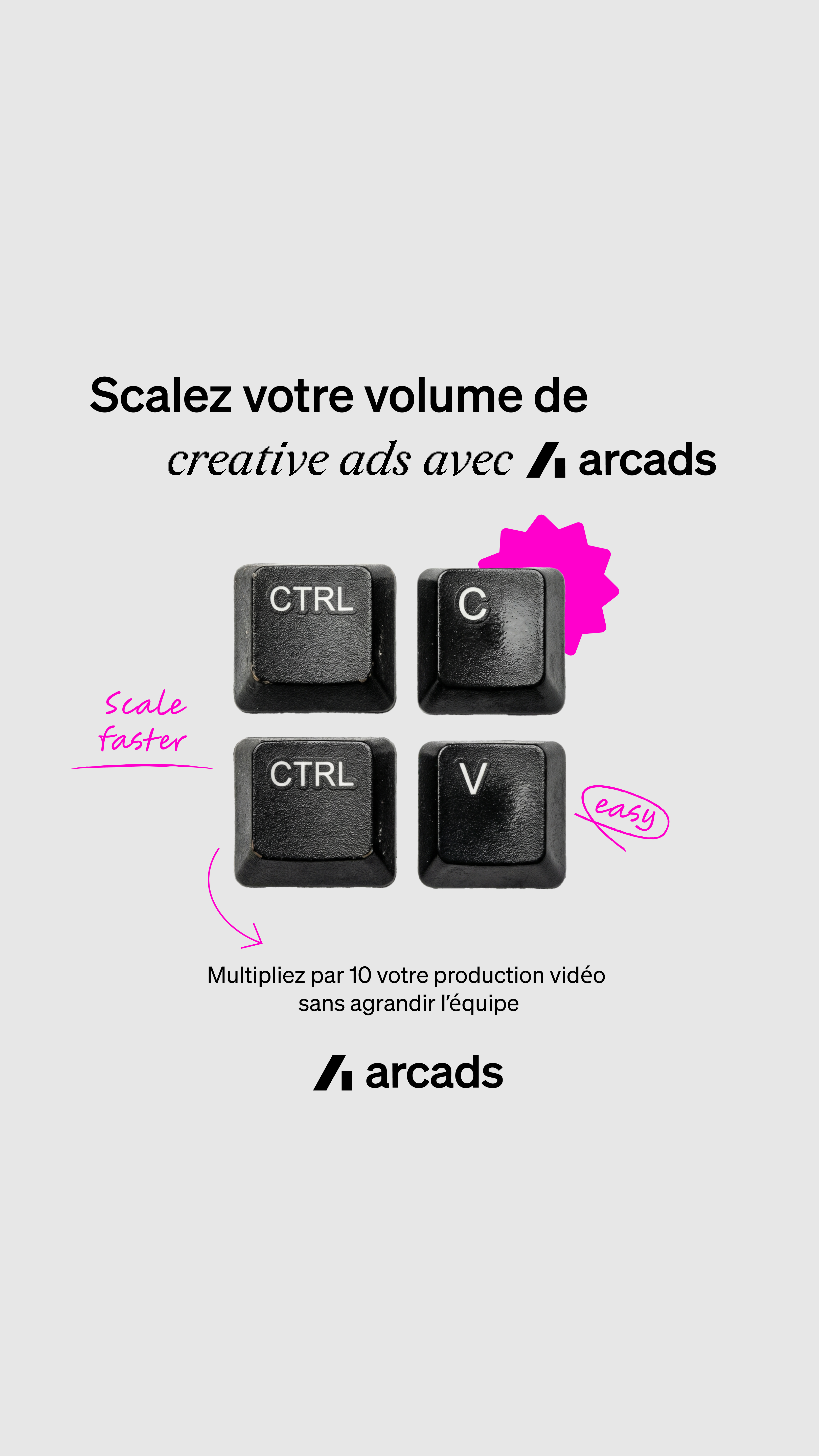 Arcads AI Facebook ad