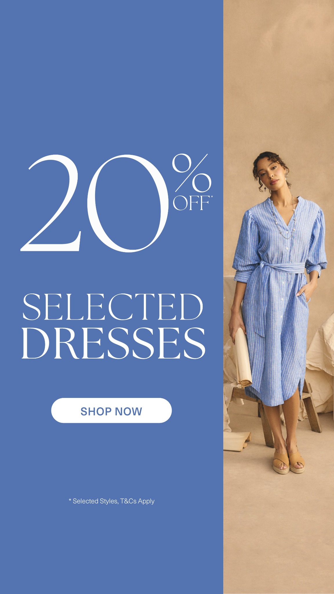 Blue Illusion Facebook ad: Limited time only!