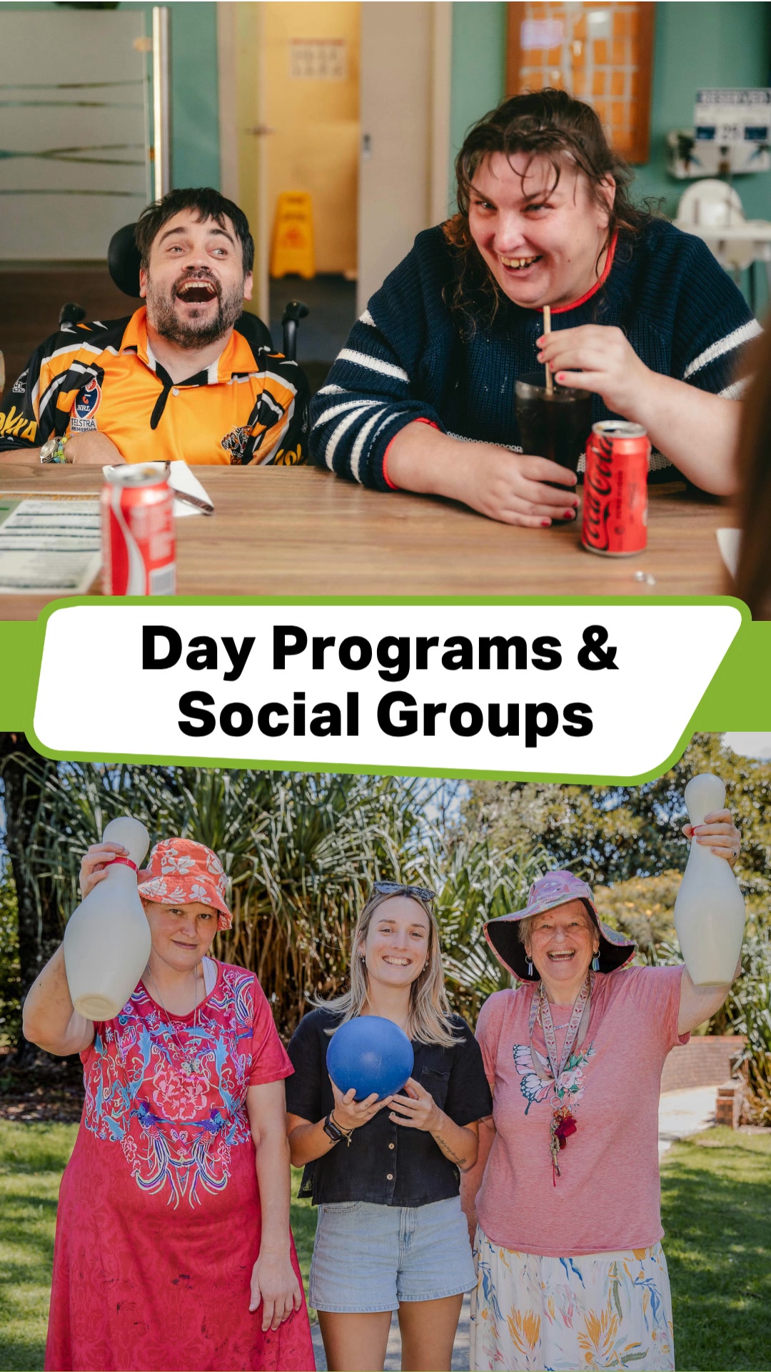 Ability Options Facebook ad: Fun Day Programs Forster & Taree