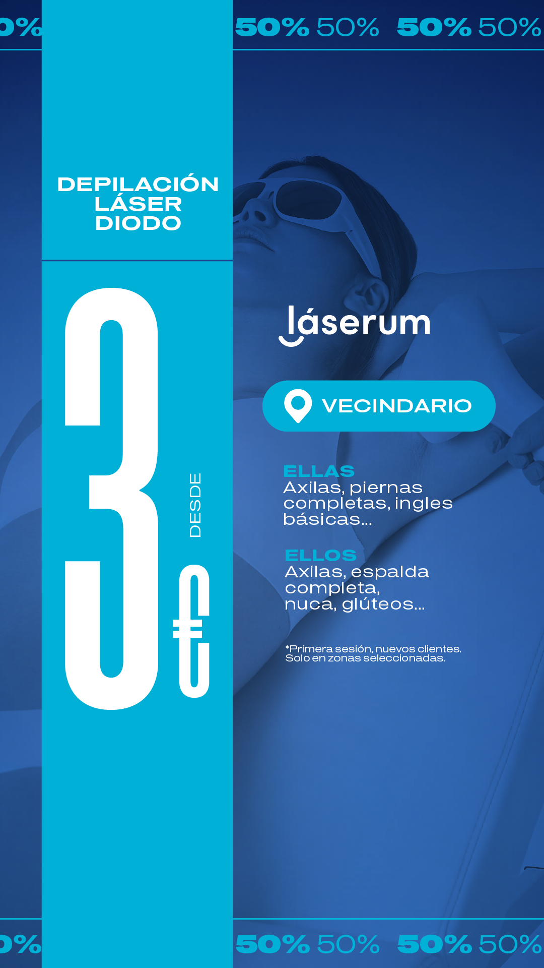 Láserum Facebook ad