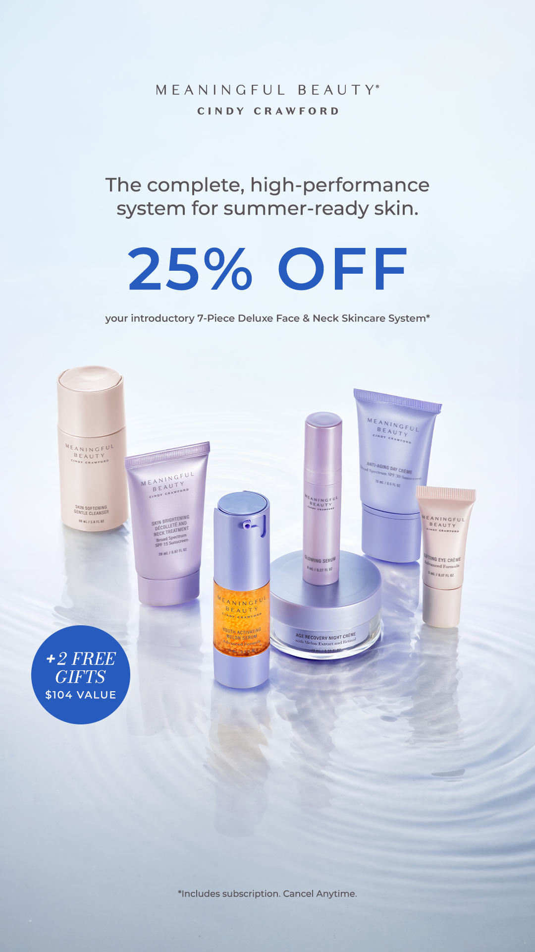 Meaningful Beauty Facebook ad