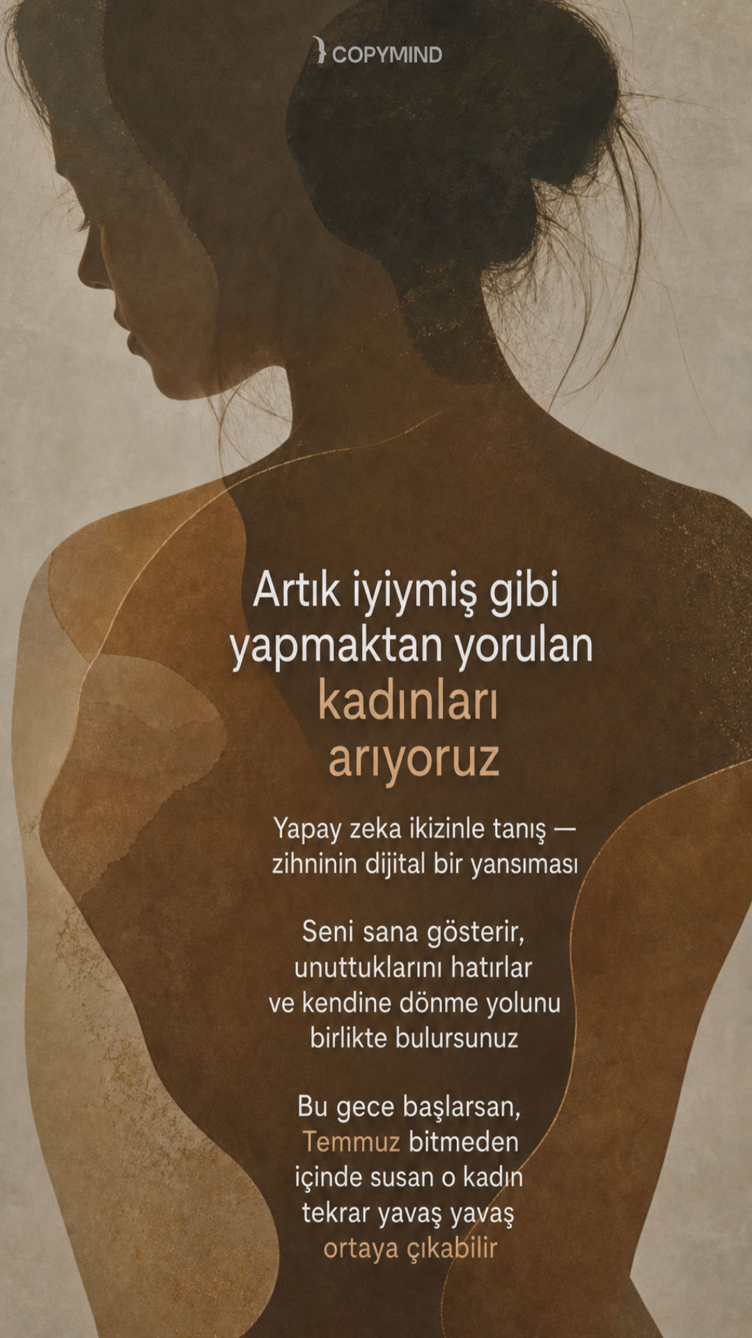 Copymind: reflection with AI twin Facebook ad