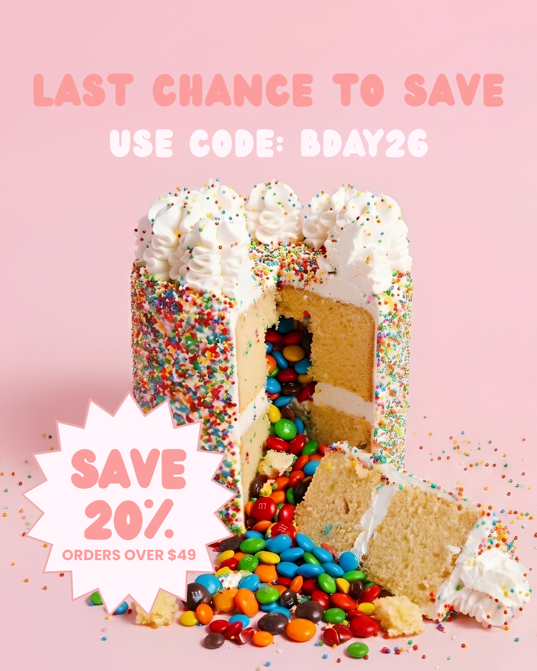 Cake In A Box Facebook ad
