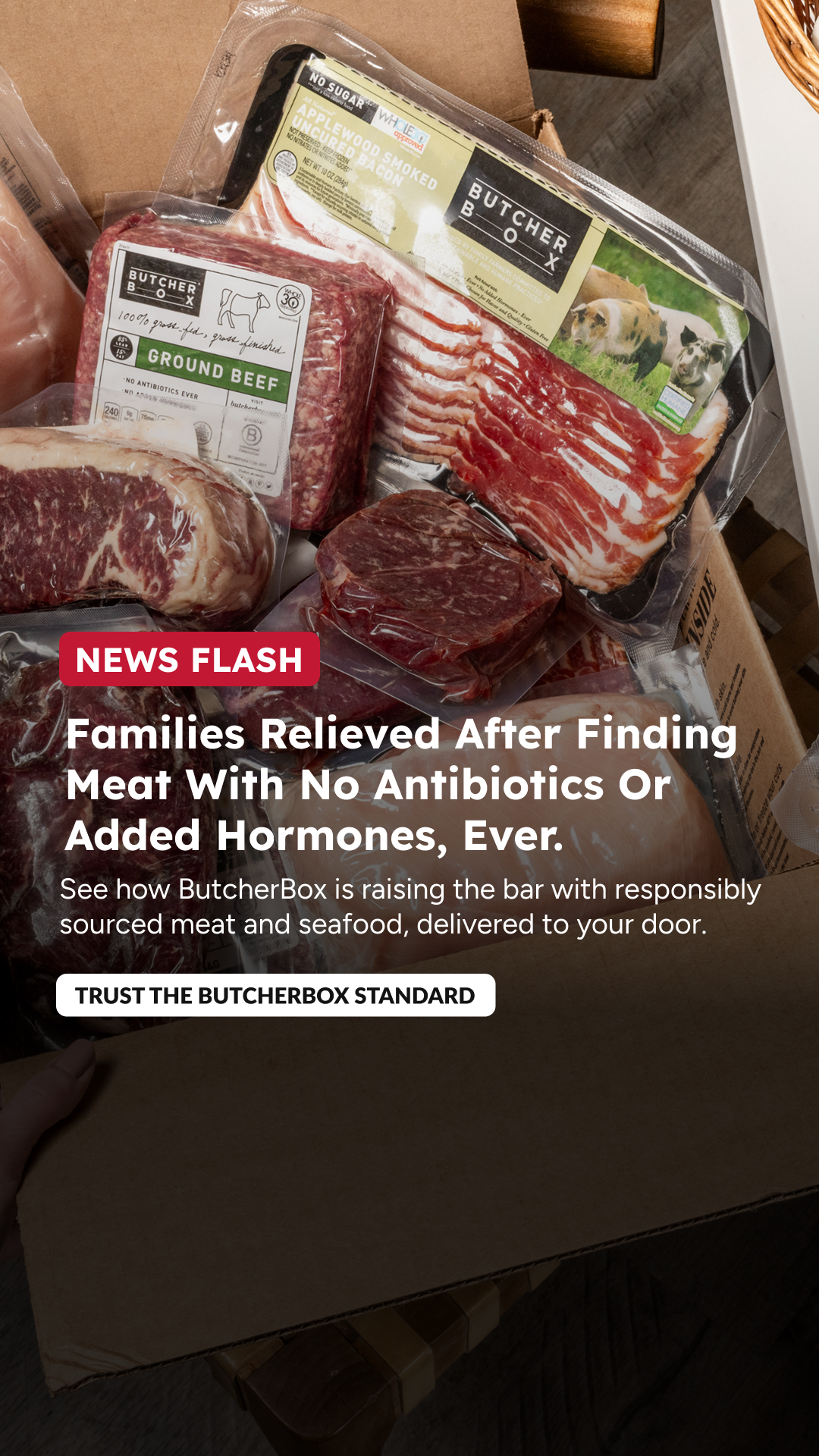 ButcherBox Facebook ad