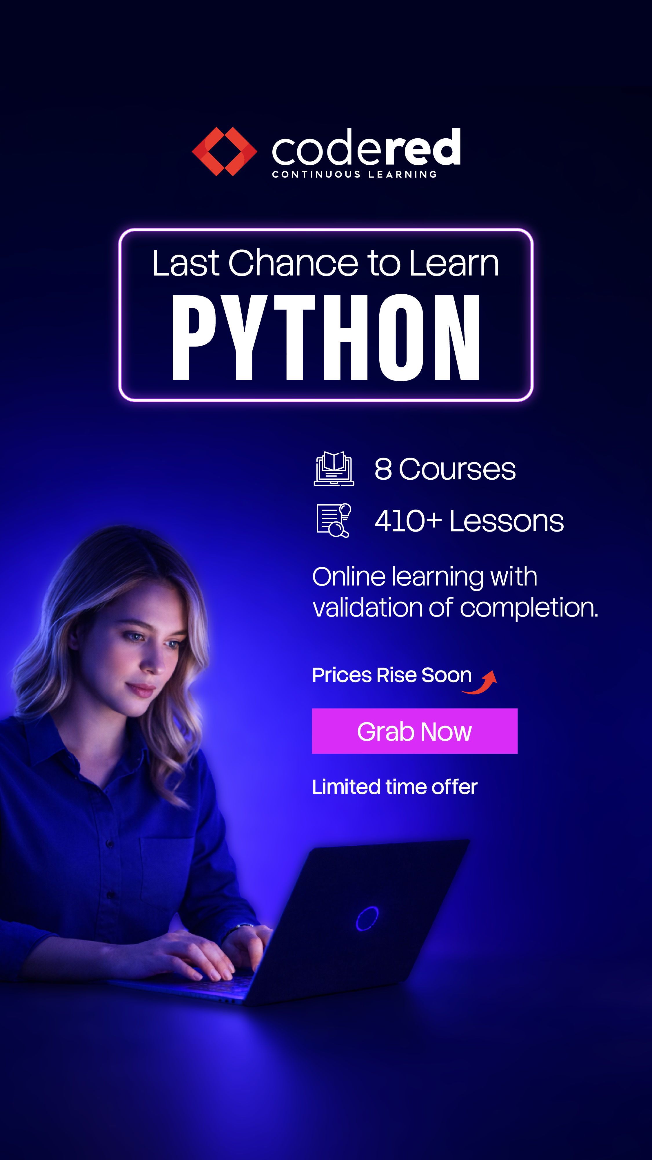 CodeRed Facebook ad