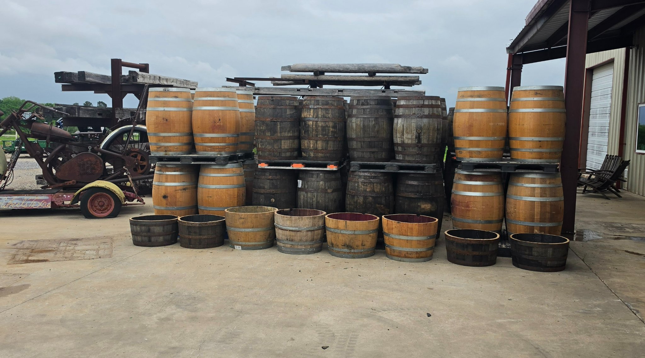 Jason Gray Facebook ad: Whiskey & Wine Barrels - Custom Laser Engraving and…