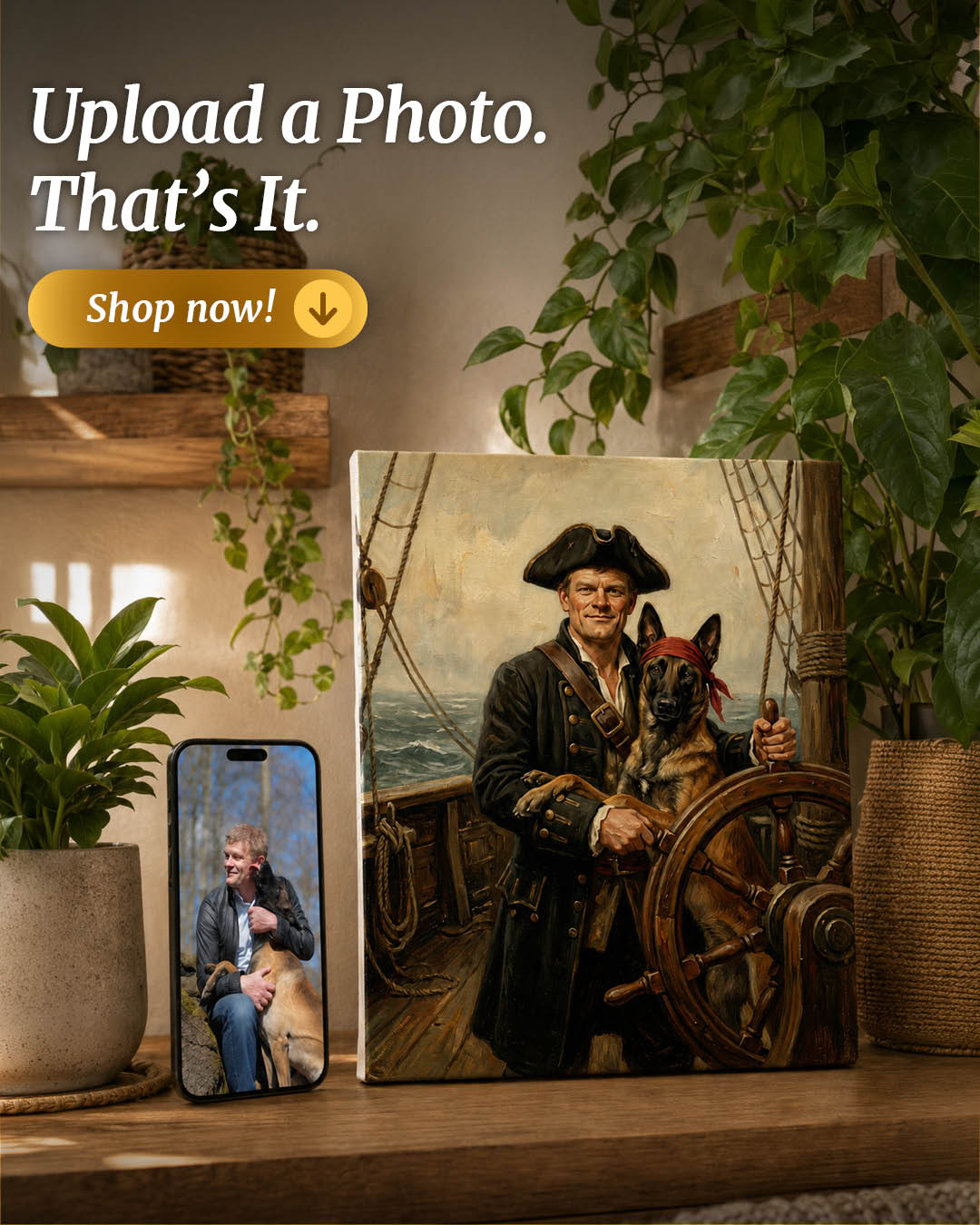 Turn Me Royal Facebook ad