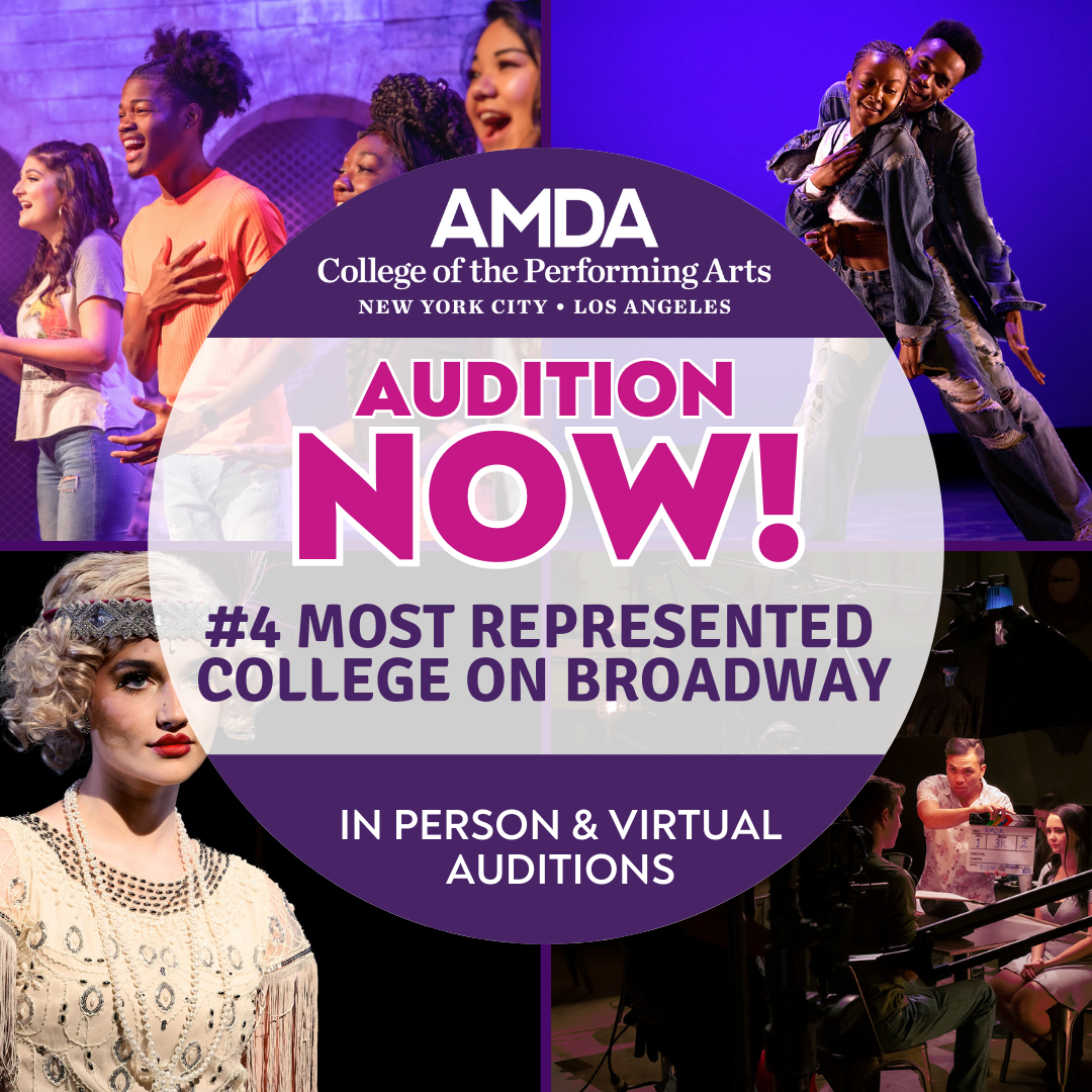 AMDA College Facebook ad