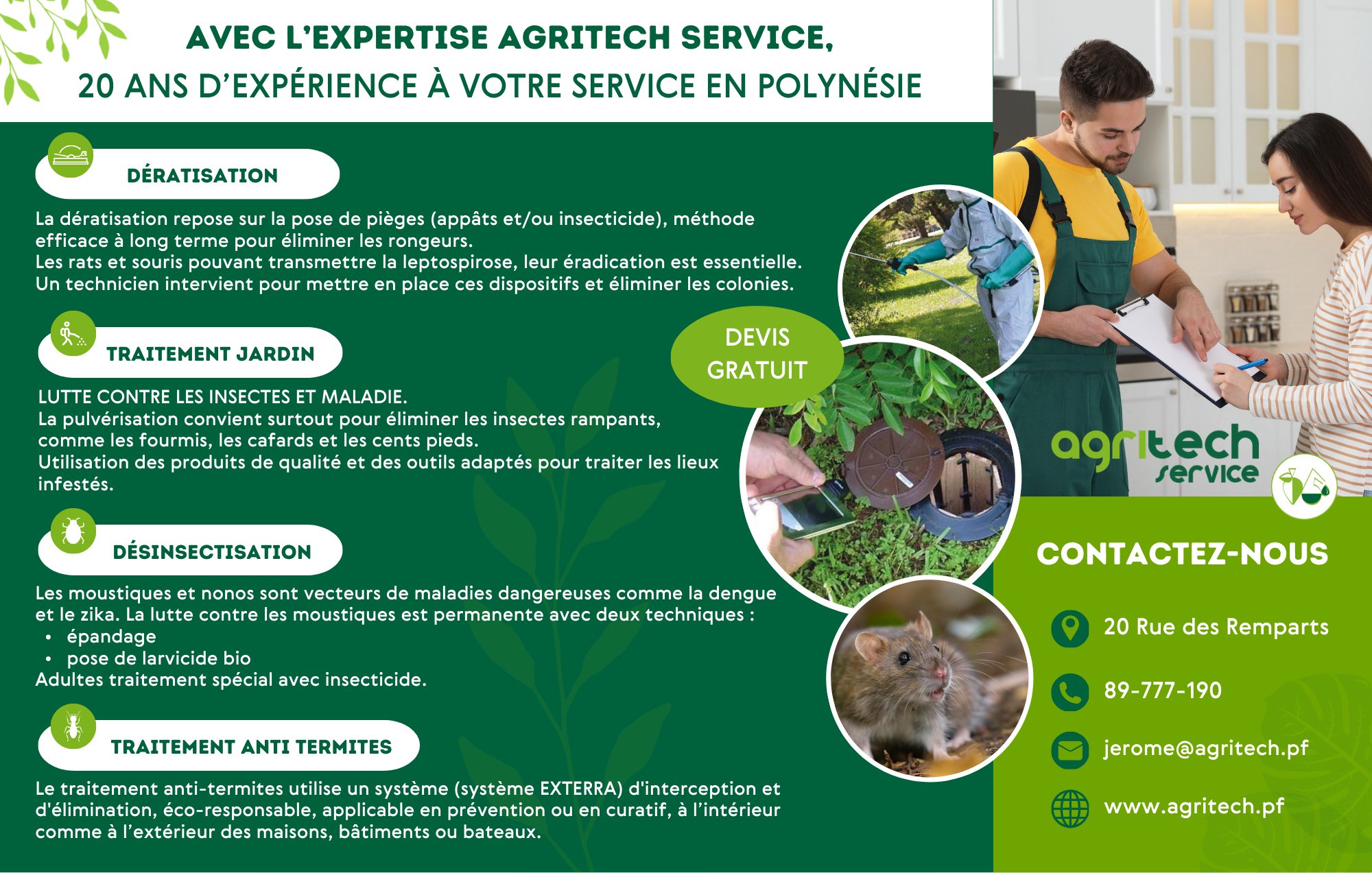 AGRITECH ... La passion du jardin en Polynésie! Facebook ad