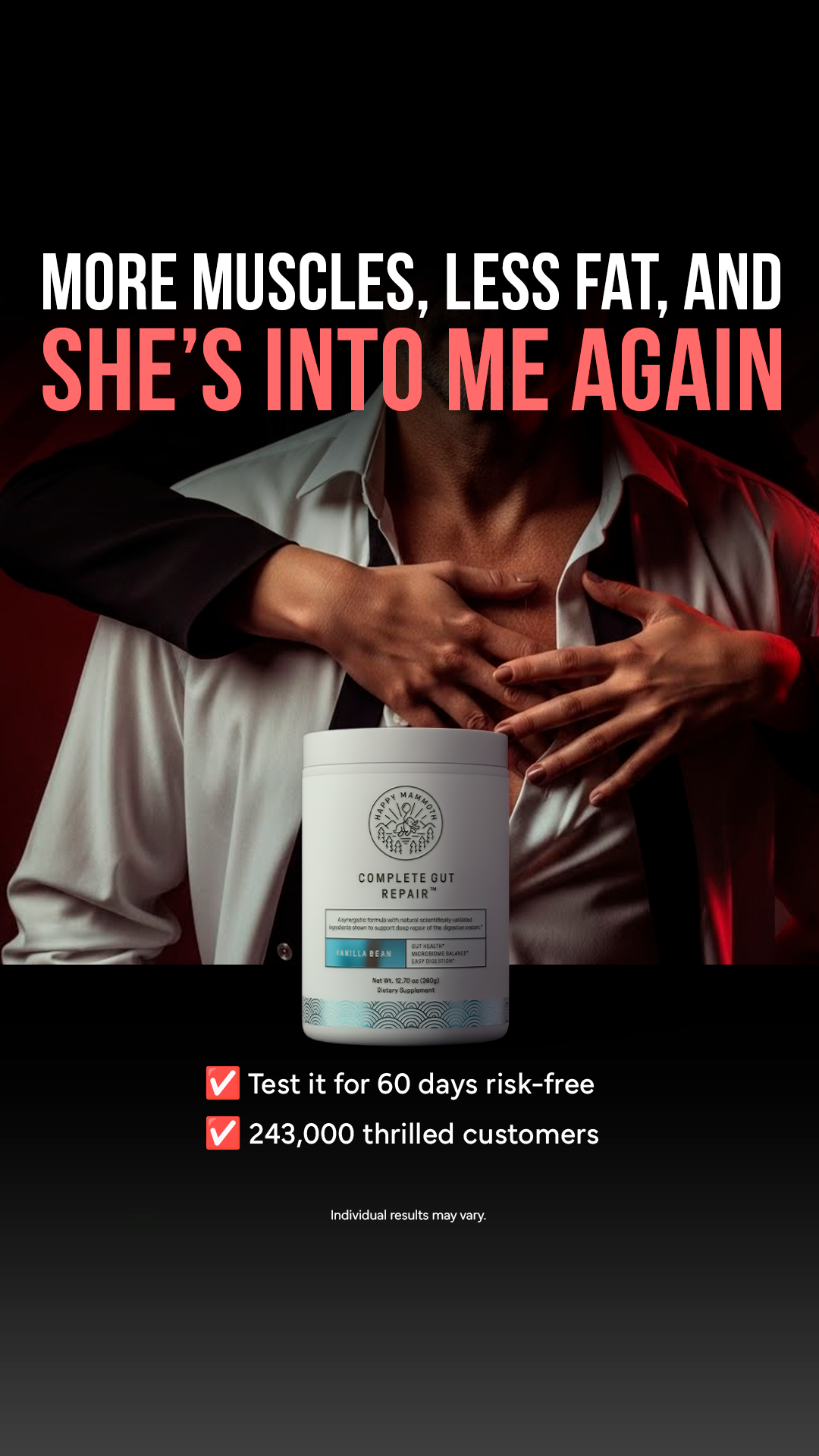 Tobie Kokot - Nutritional Scientist Facebook ad