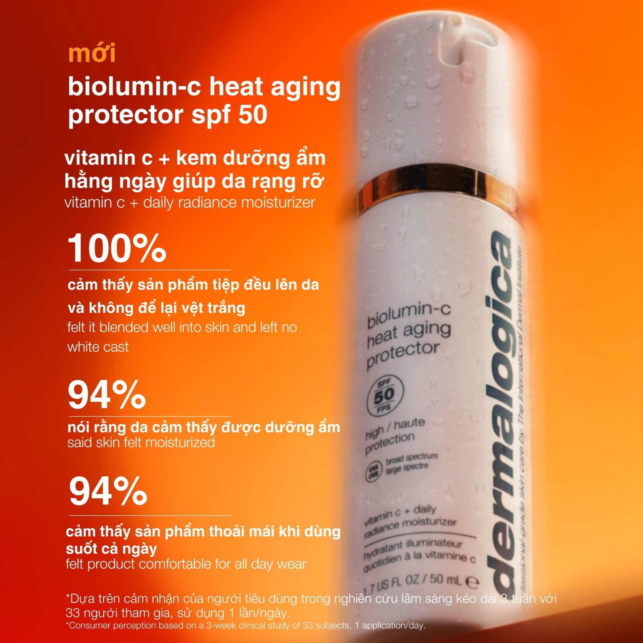 Dermalogica Vietnam Facebook ad: Một chuẩn mực mới cho chống nắng mỗi ngày.