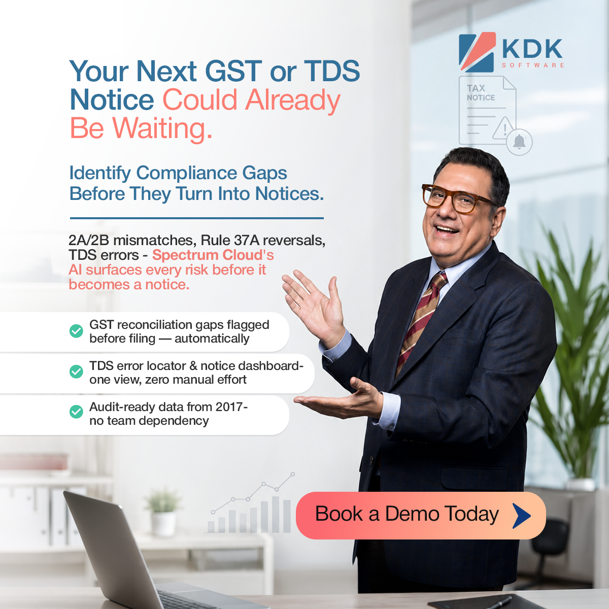 KDK Softwares Facebook ad